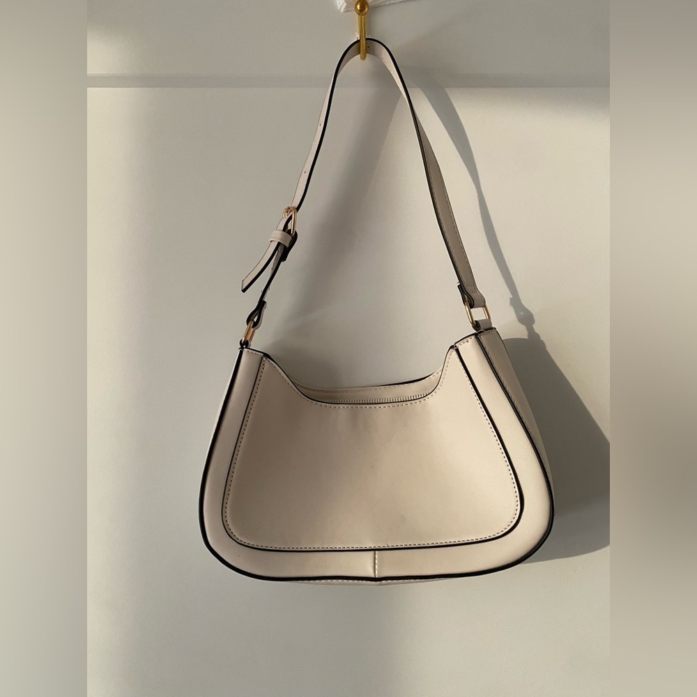Primark Cream and Brown Shoulder Handbag Bundle